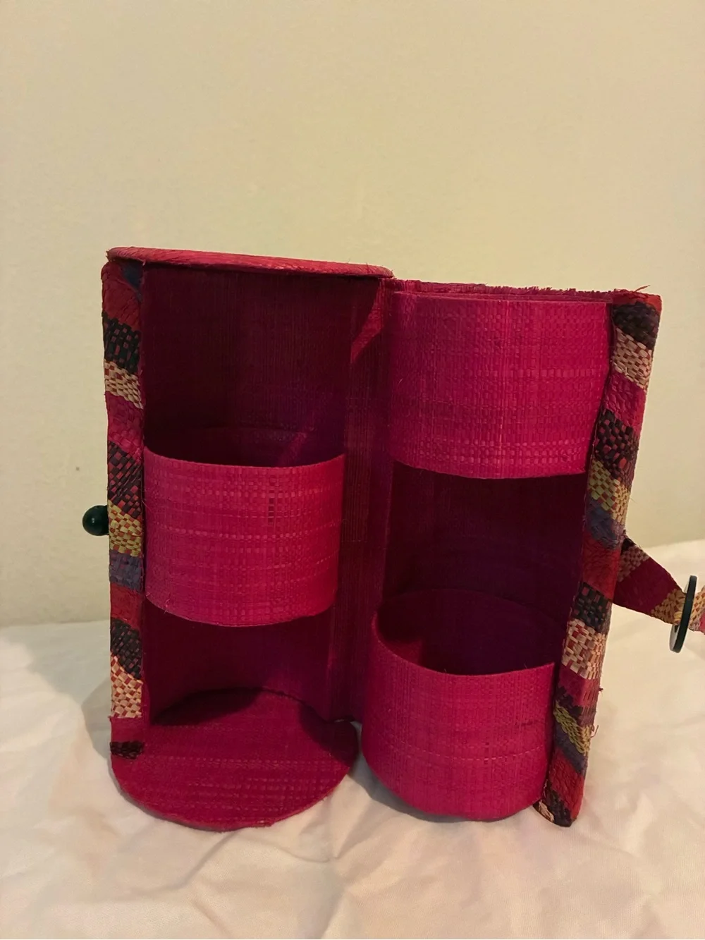 Round Artisanal Jewelry Box | Handmade